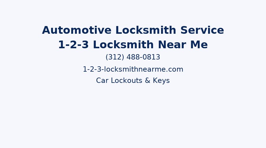 Automotive locksmith opening a car and cutting a replacement key